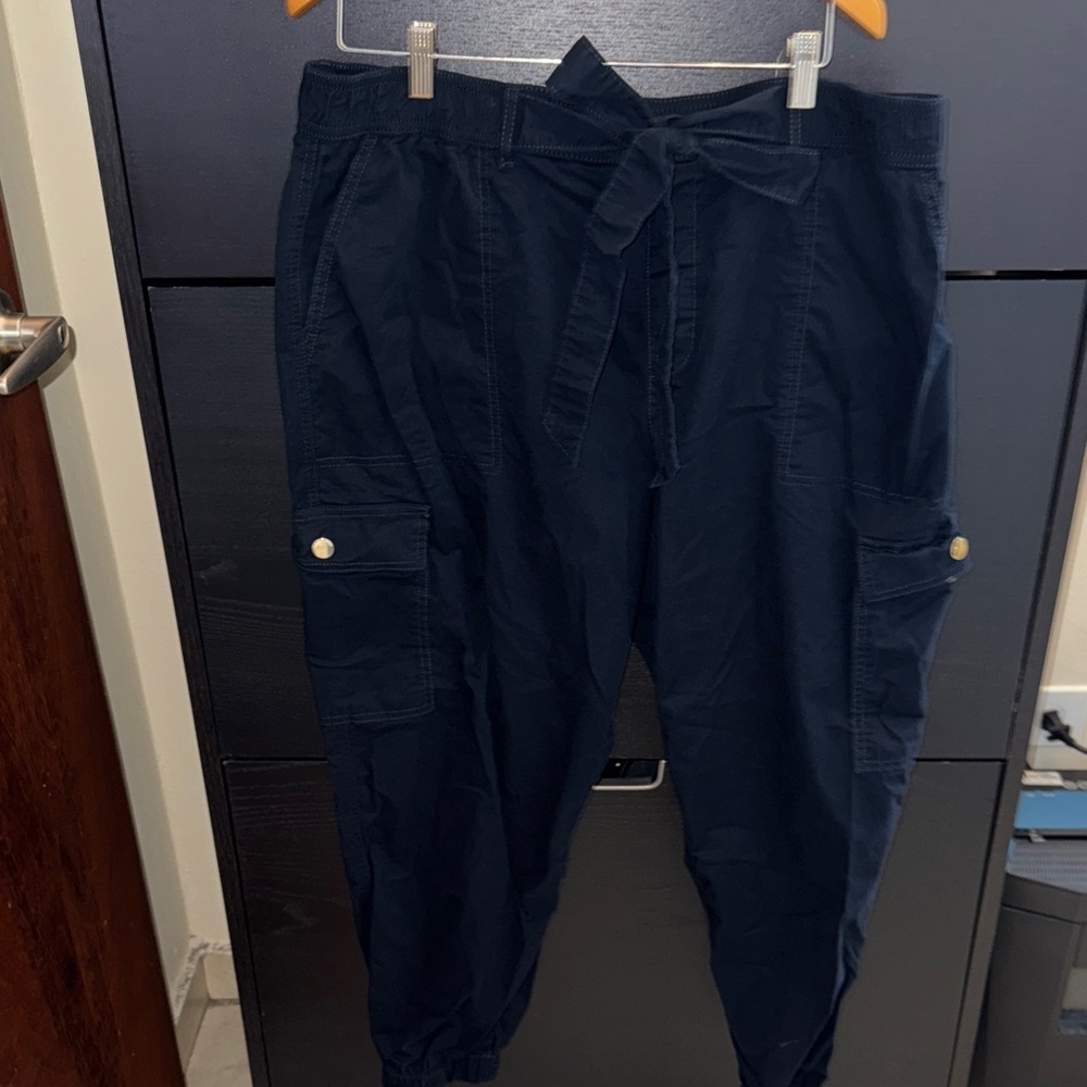 Tommy Hilfiger Dark Blue Cargo Pants